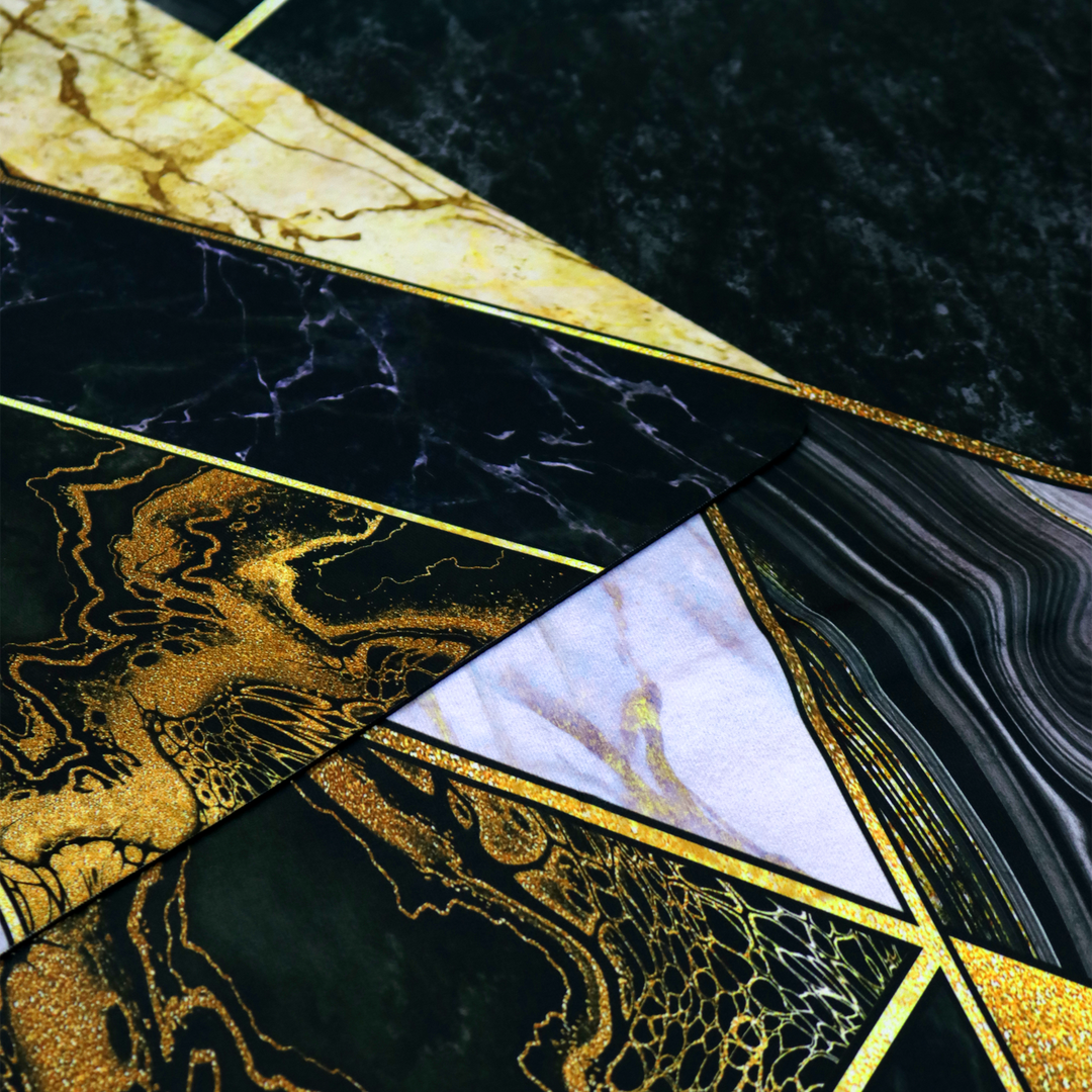 Set 2 tapis cuisine imperméable 180x60cm + 70x60cm