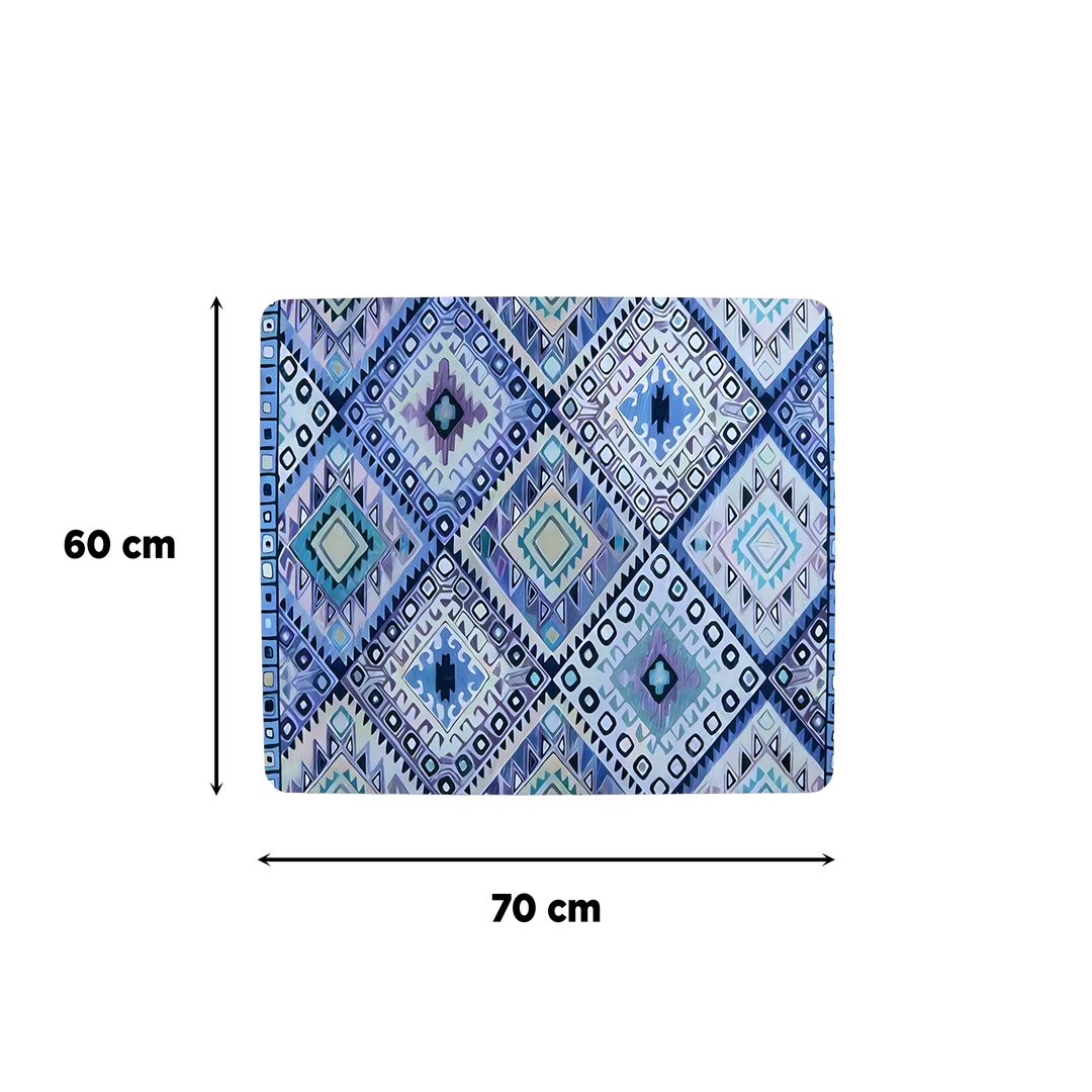 Set 2 tapis cuisine imperméable 180x60cm + 70x60cm