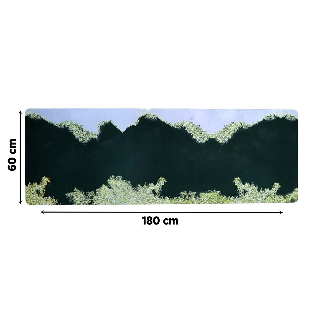 Set 2 tapis cuisine imperméable 180x60cm + 70x60cm