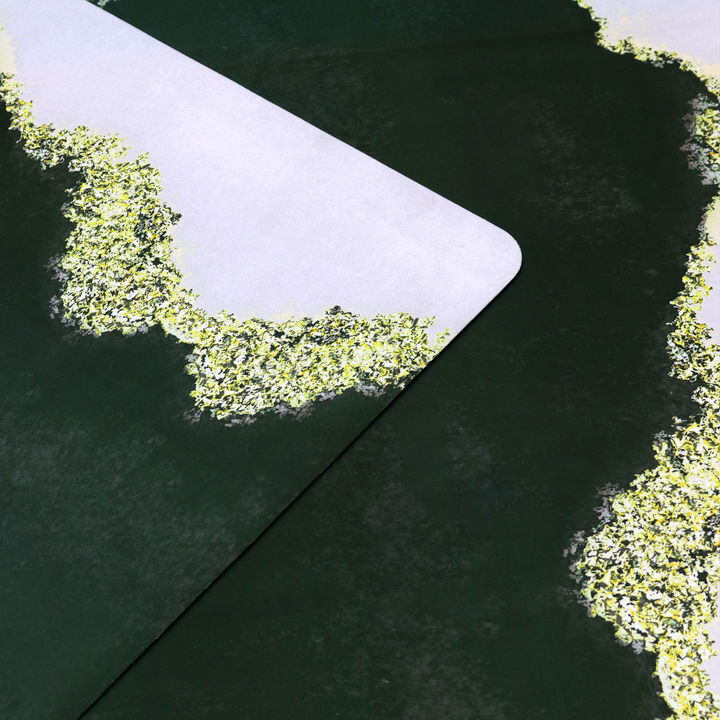 Set 2 tapis cuisine imperméable 180x60cm + 70x60cm