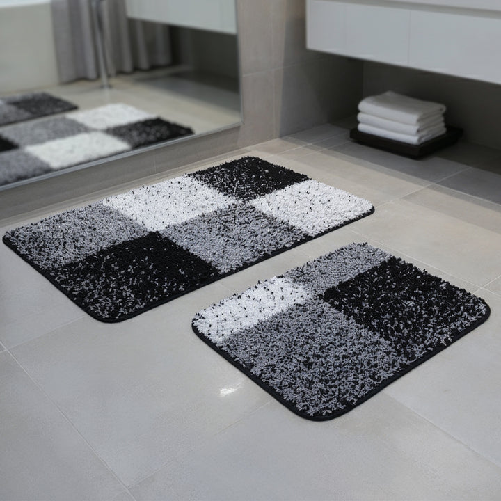 Tapis salle de bain 2pcs