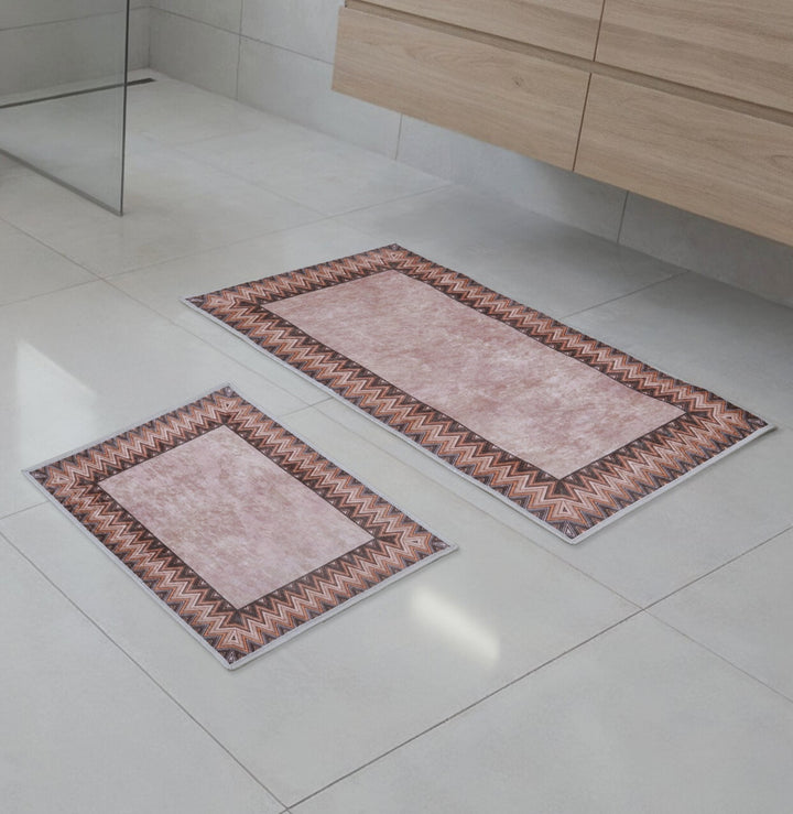Tapis salle de bain 2pcs