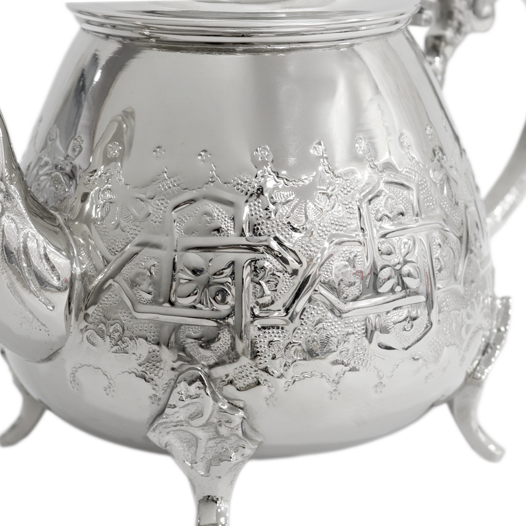 Théière en nickel 1L