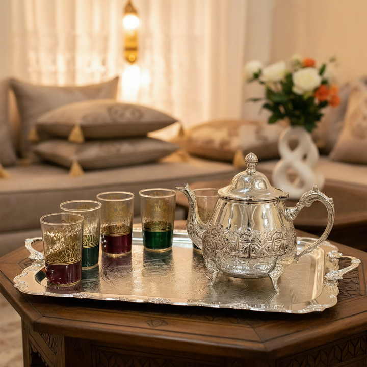 Théière en nickel 1,4L