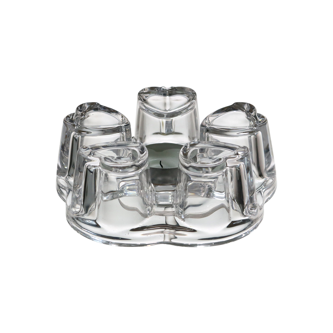 Set 2 théières en verre 1800ML + chauffe en verre