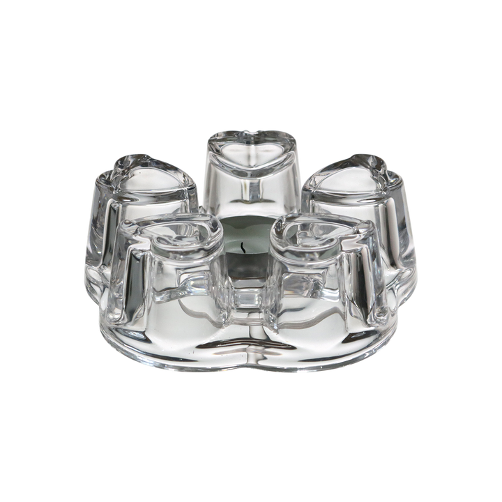 Set 2 théières en verre 1800ML + chauffe en verre