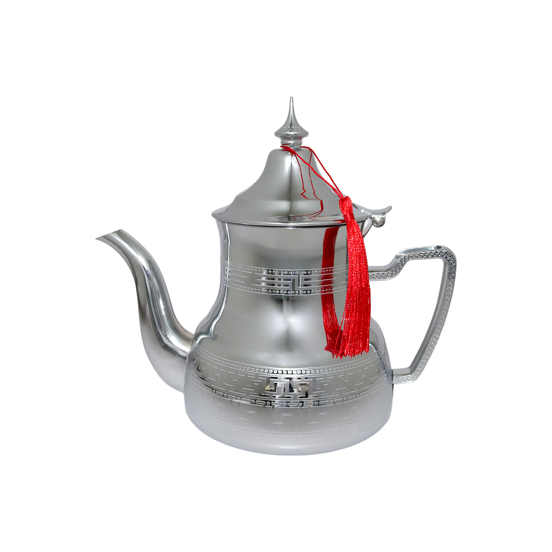 Théière en inox argenté 1,2L