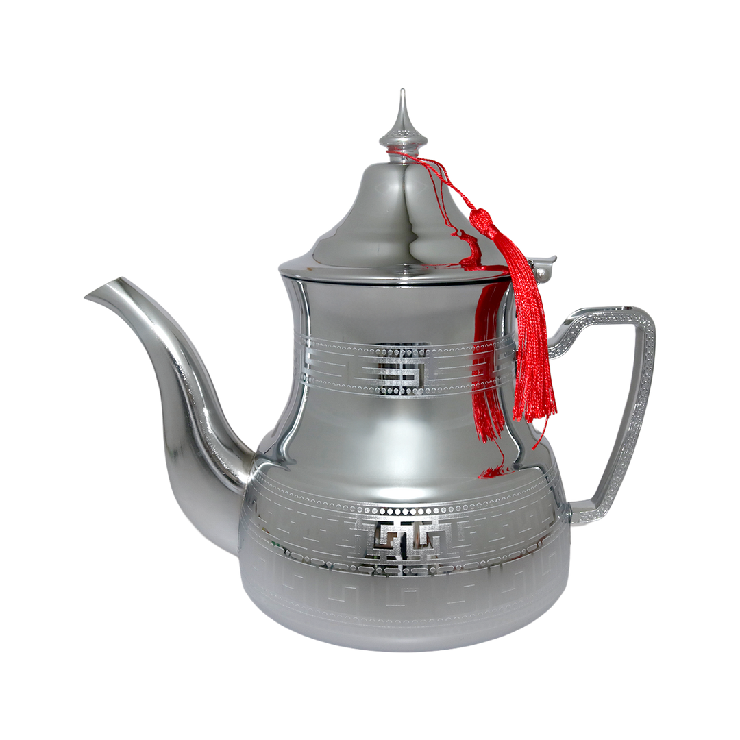 Théière en inox argenté 1,6L