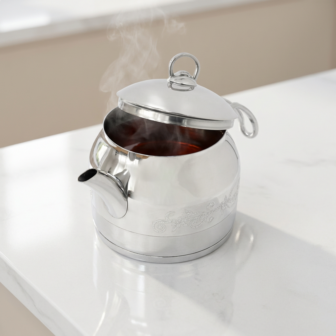 Théière en inox 1,50L
