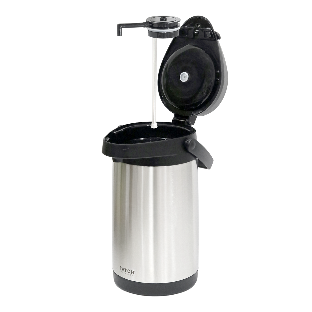 Thermos en inox avec pompe 4L