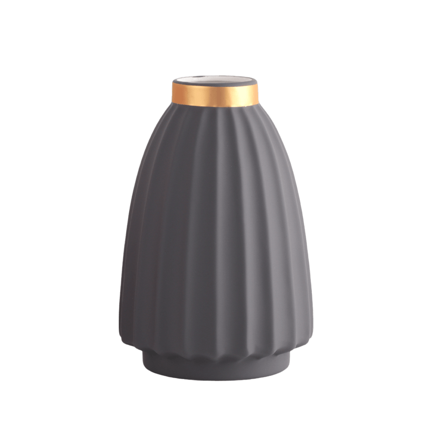 Vase Gris 25cm - Saga Cuisine