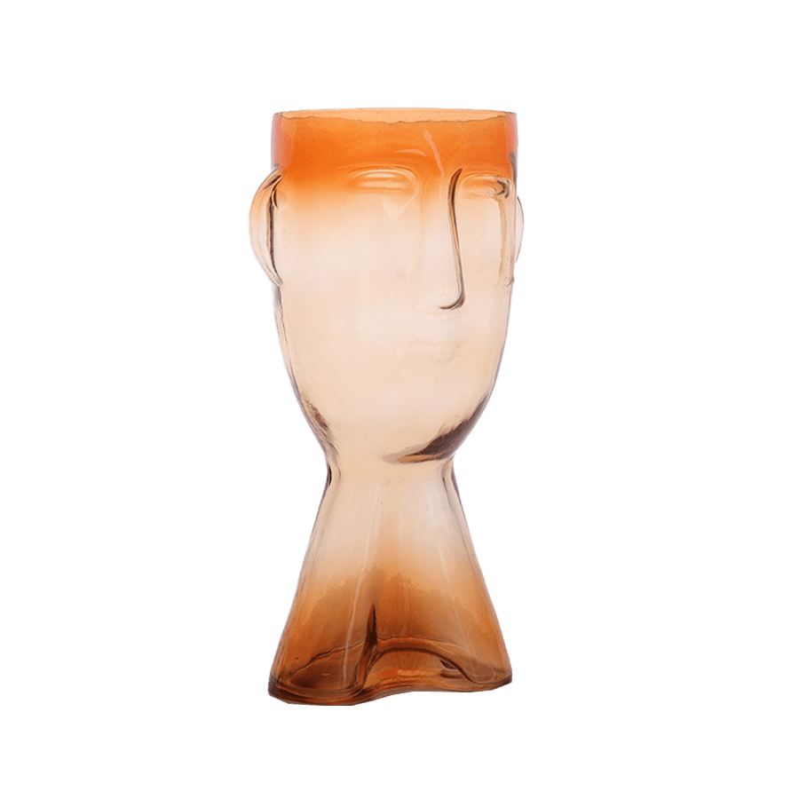 Vase visage coloré 24cm - Saga Cuisine