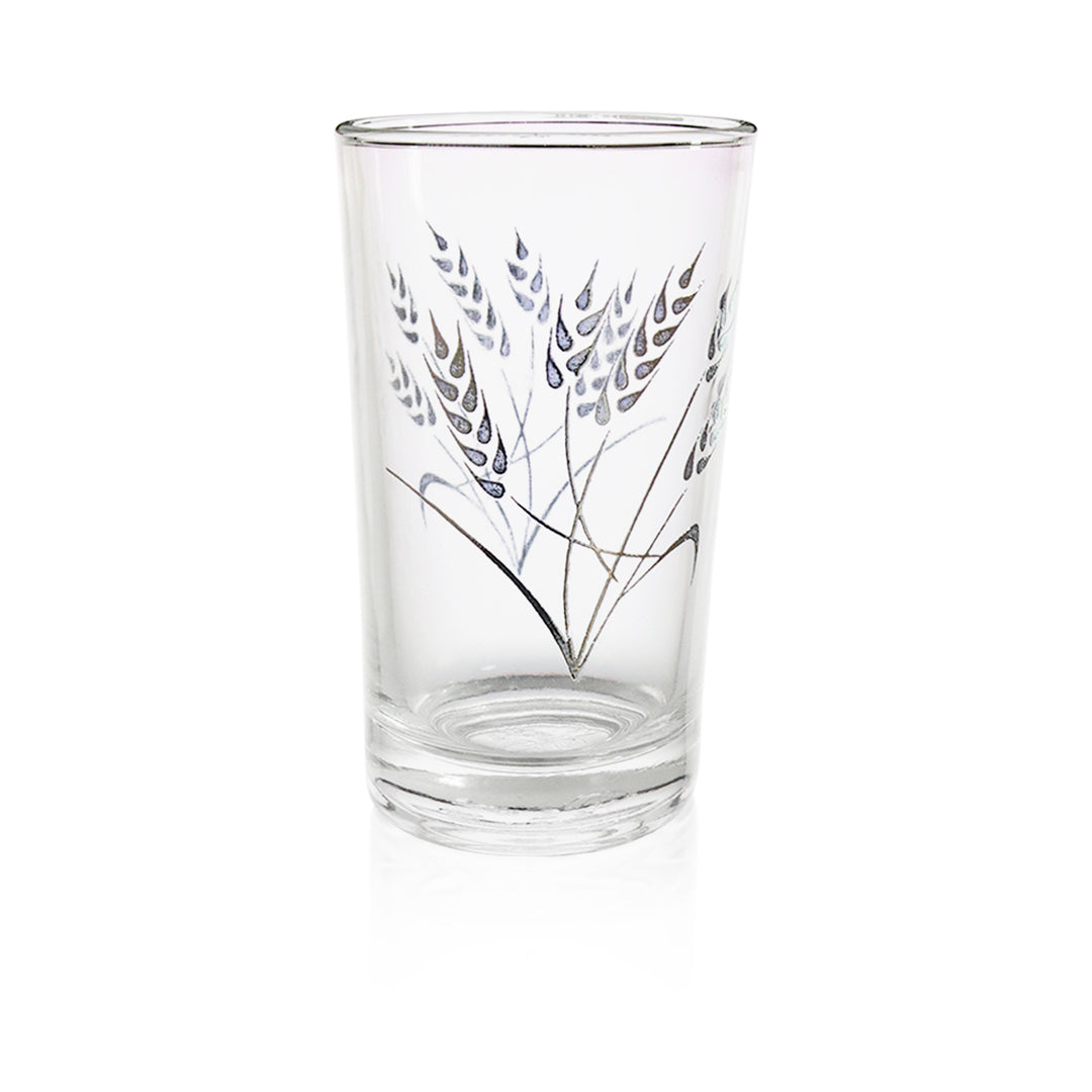 12 verres à thé argentés