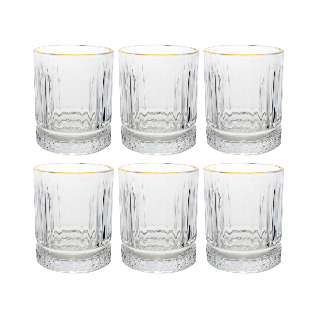 6 verres à eau/jus 326ML