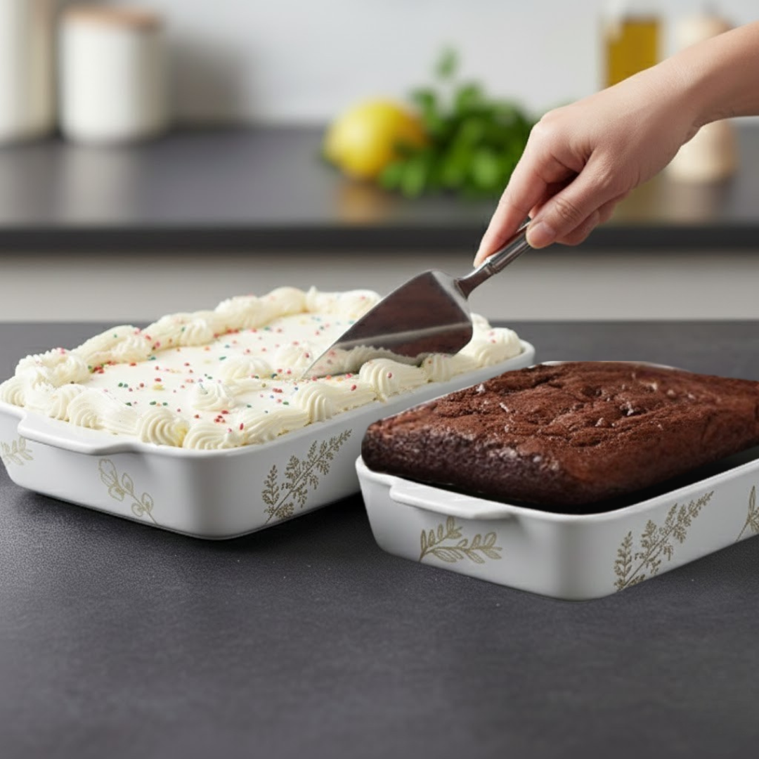 Set 2 moules réctangulaires 24cm + 36cm