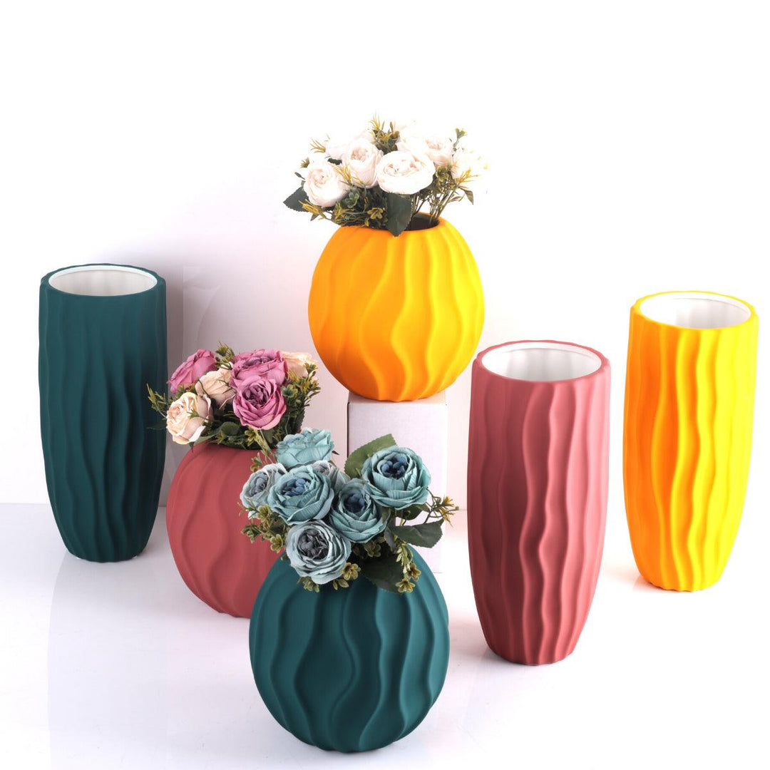 Vase orange 29cm - Saga Cuisine